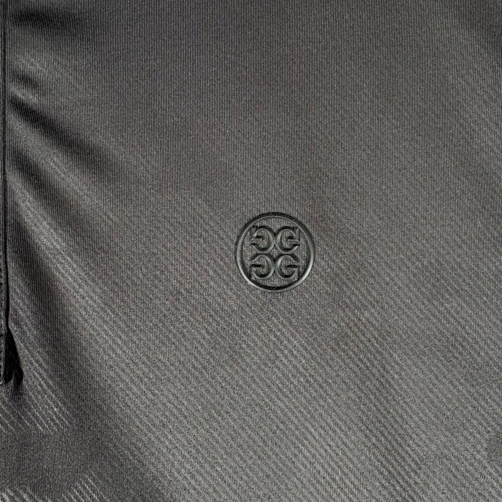 G/FORE Golf Polo Shirt Men Large Black Camo Stretch Performance Short Sleeve - Picture 2 of 6